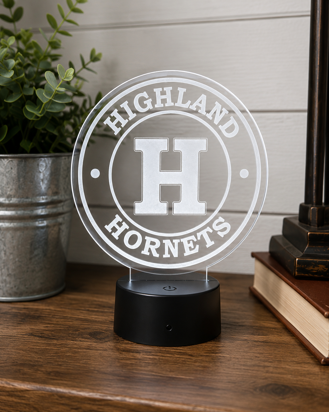 Highland Hornets Collection | LED Edge-Lit Acrylic Sign