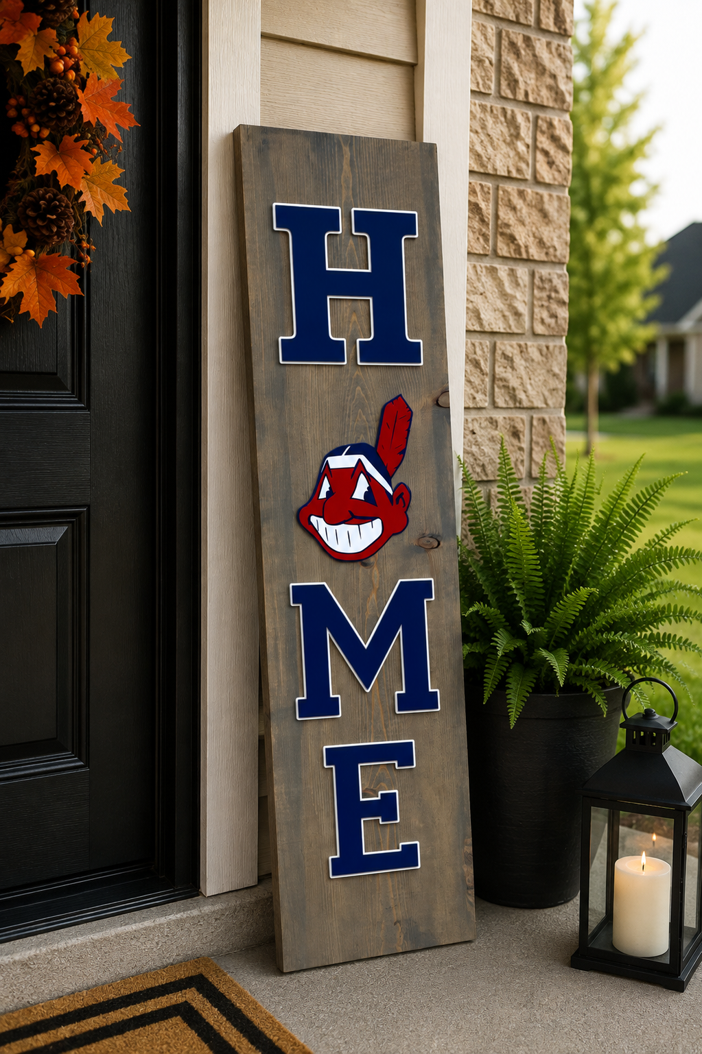 Porch Sign Collection | Cleveland Baseball HOME Porch Sign