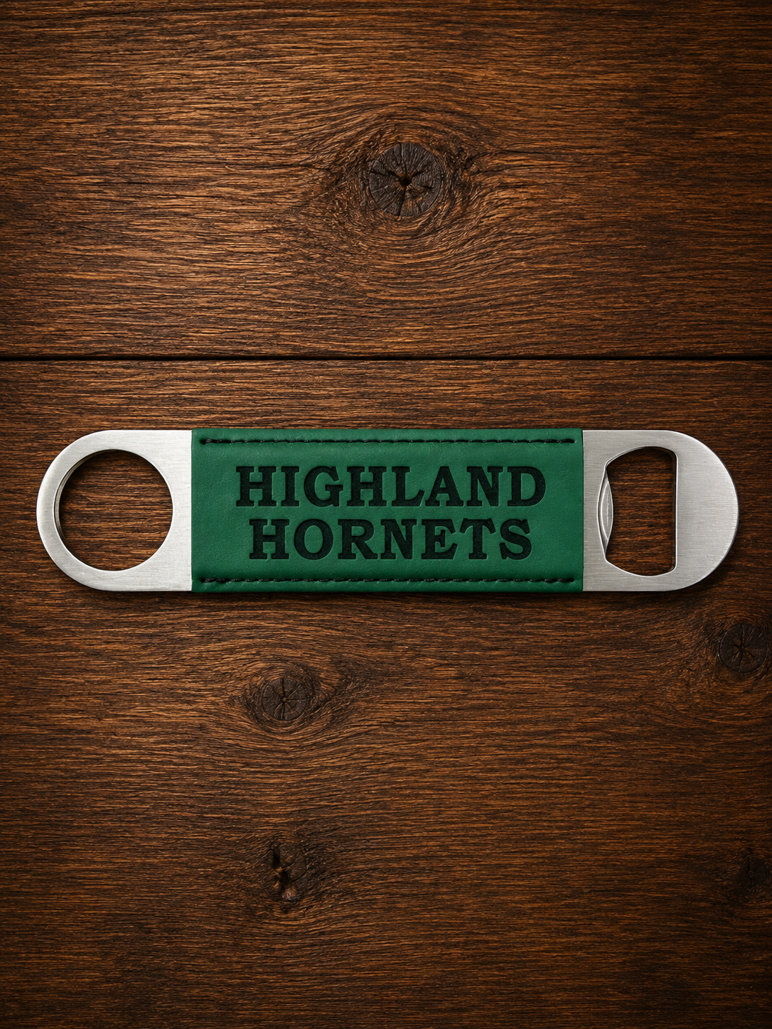 Highland Hornets Collection | Laser Engraved Leatherette Bottle Opener