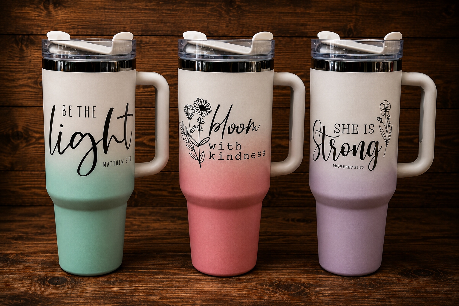 Religious Collection | 40 oz Laser Engraved Tumbler
