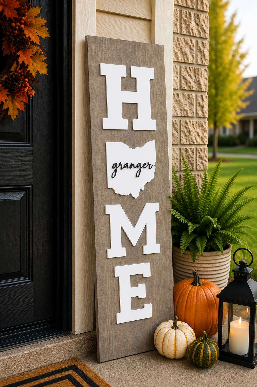 Porch Sign Collection | Granger Ohio HOME Porch Sign
