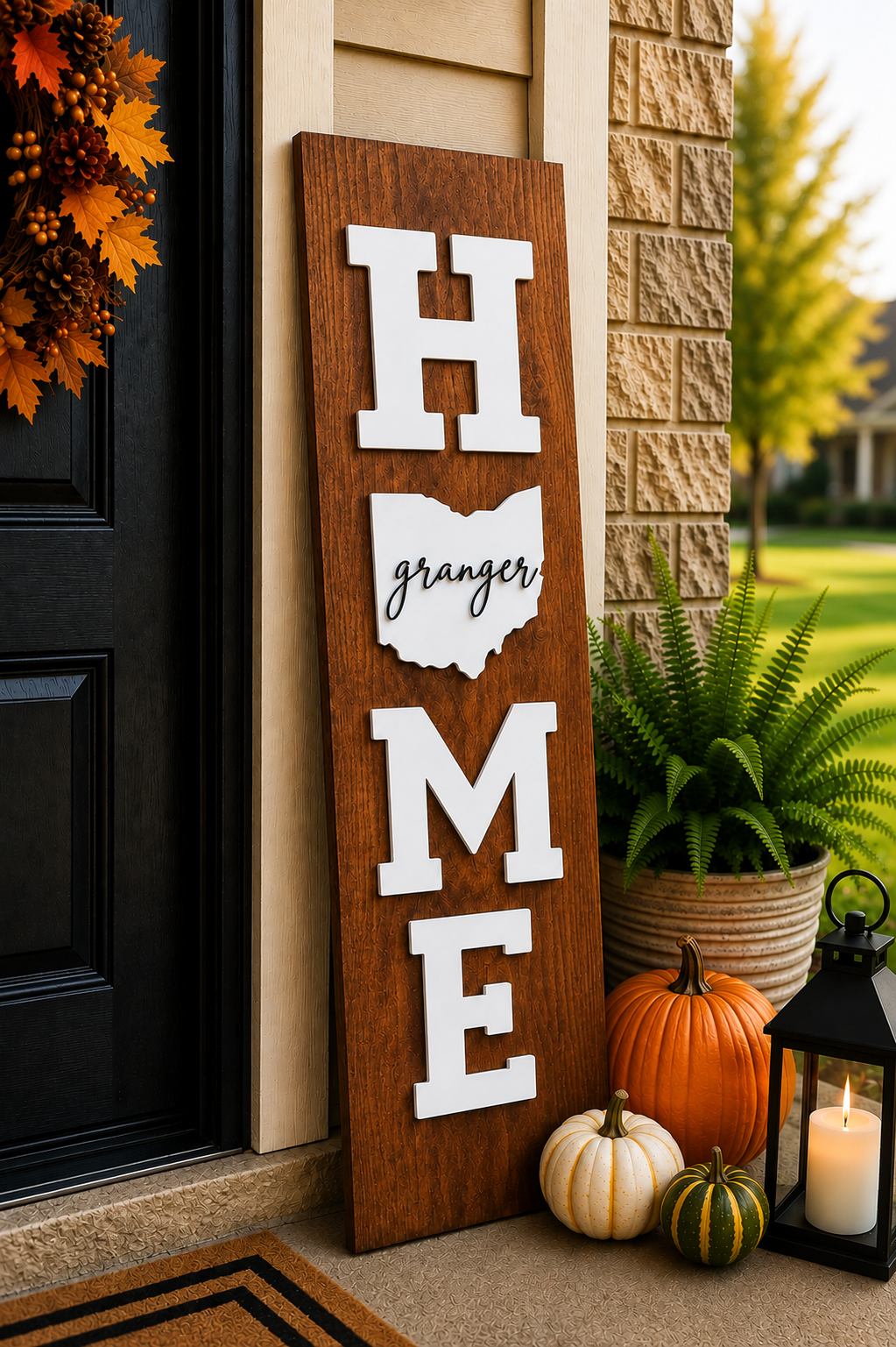 Porch Sign Collection | Granger Ohio HOME Porch Sign