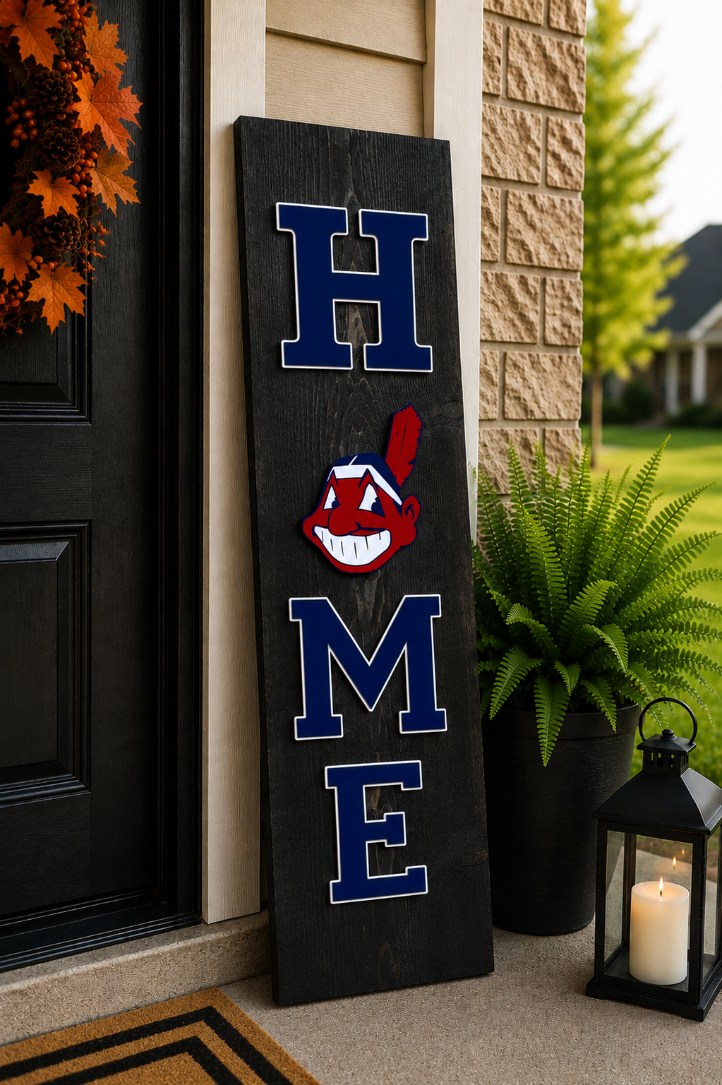 Porch Sign Collection | Cleveland Baseball HOME Porch Sign