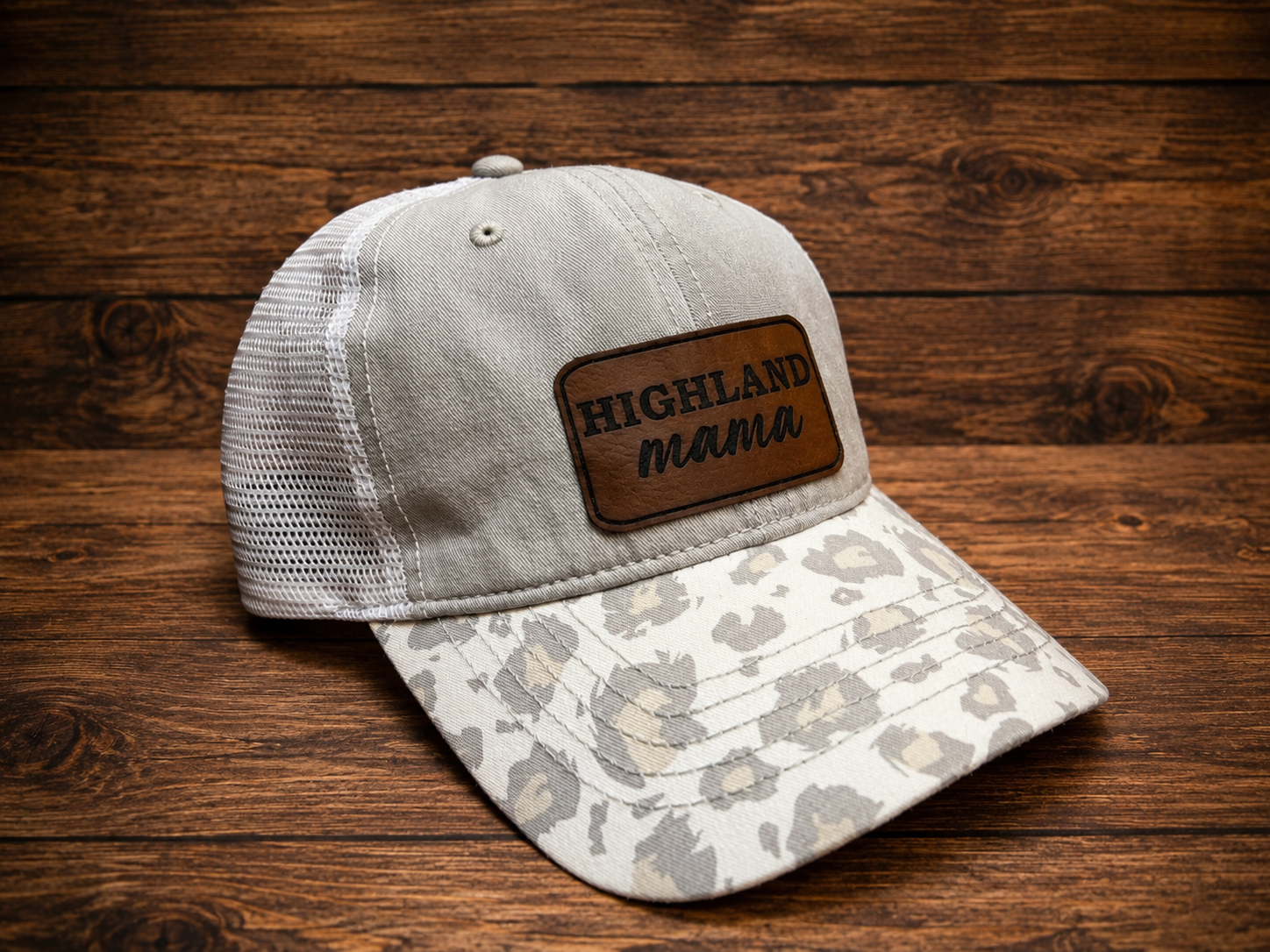 Highland Hornets Collection | Leather Patch Hat - Womens