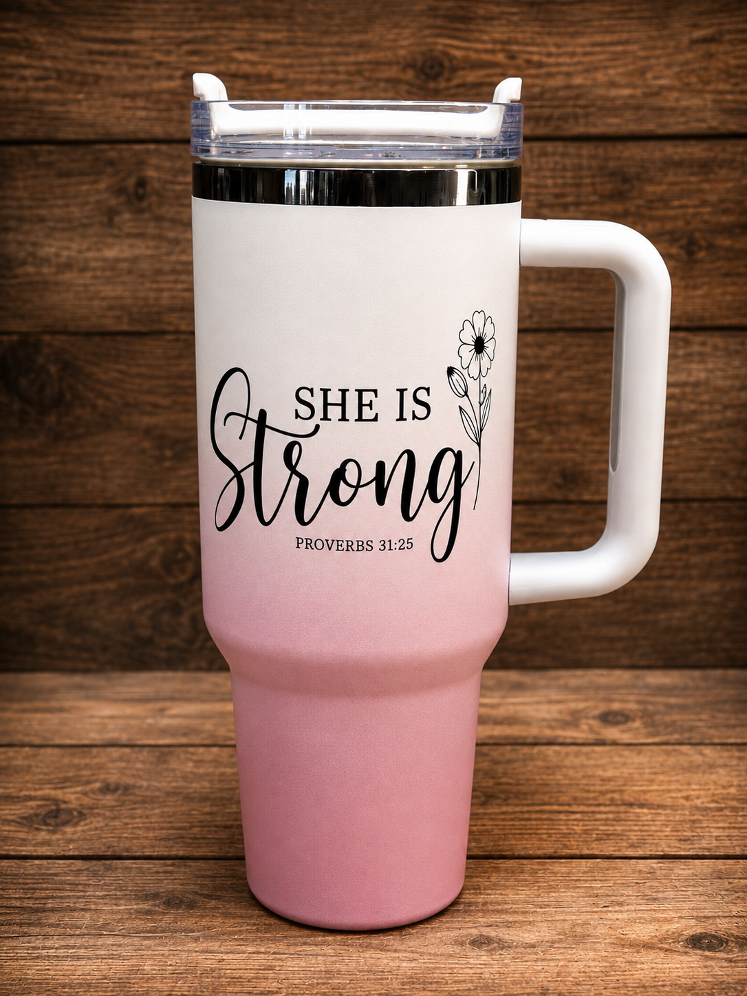 Christian Collection | 40 oz Laser Engraved Tumbler