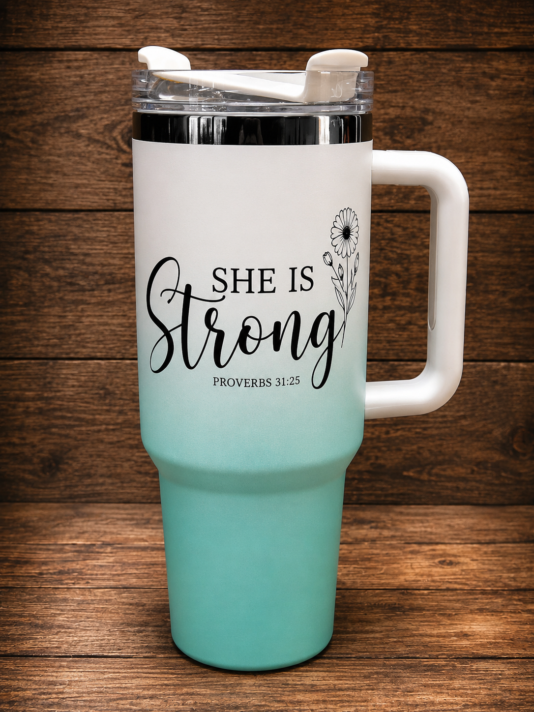 Christian Collection | 40 oz Laser Engraved Tumbler