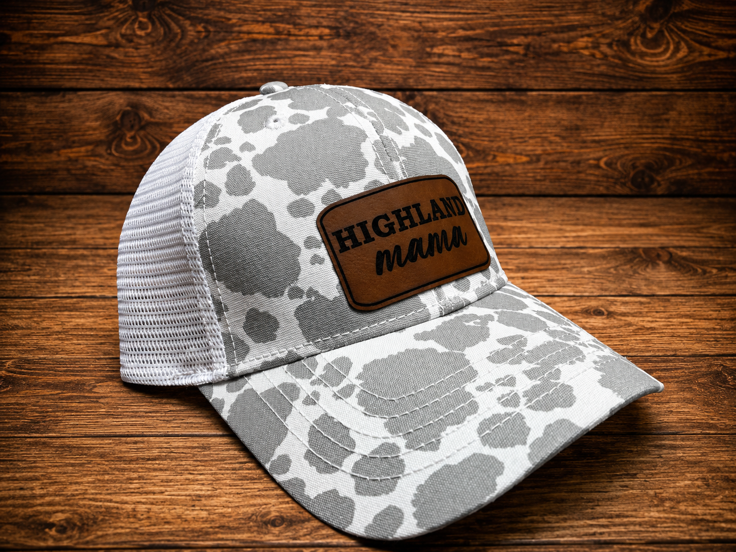 Highland Hornets Collection | Leather Patch Hat - Womens